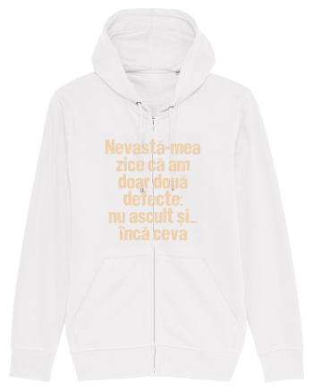 Nevasta-mea zice ca am doar doua defecte White