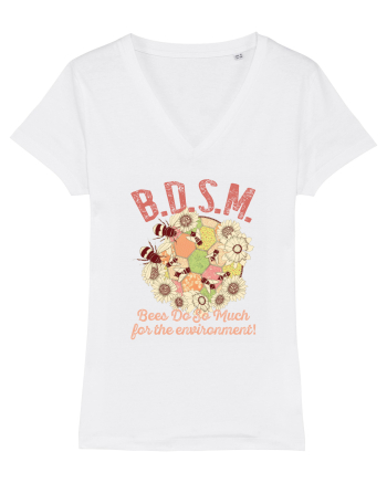 BDSM Bees Do So Much for the environment! White