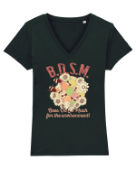 BDSM Bees Do So Much for the environment! Tricou mânecă scurtă guler V Damă Evoker