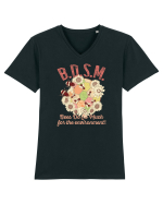 BDSM Bees Do So Much for the environment! Tricou mânecă scurtă guler V Bărbat Presenter