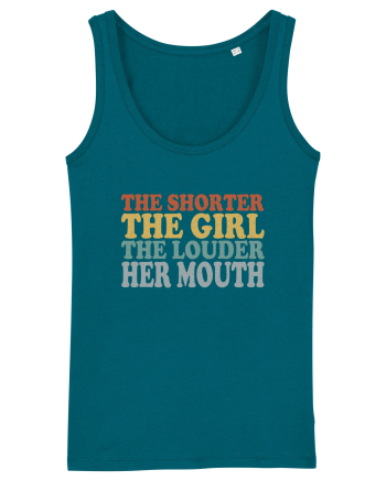 THE SHORTER THE GIRL THE LOUDER HER MOUTH Ocean Depth