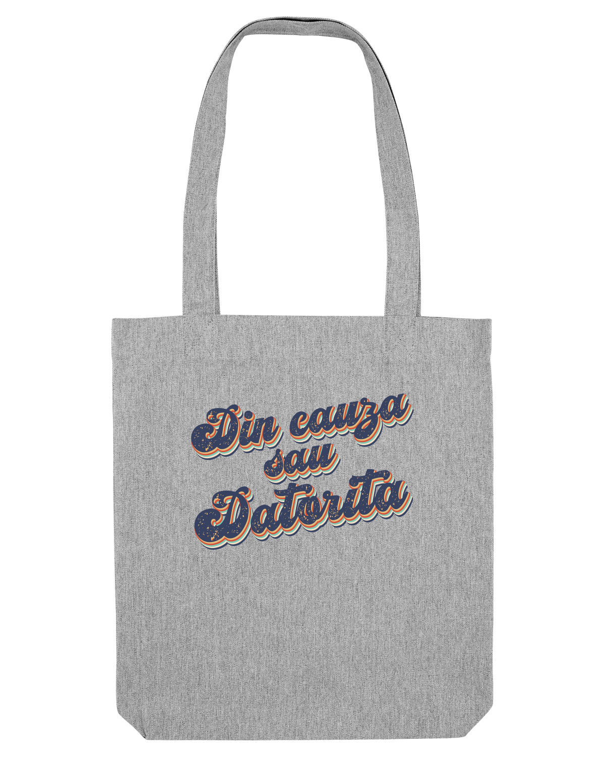 Sacoșă textilă Heather Grey