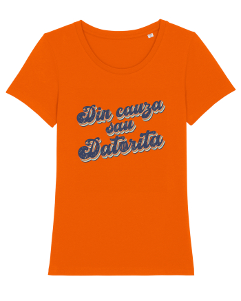 Din cauza sau datorita Bright Orange