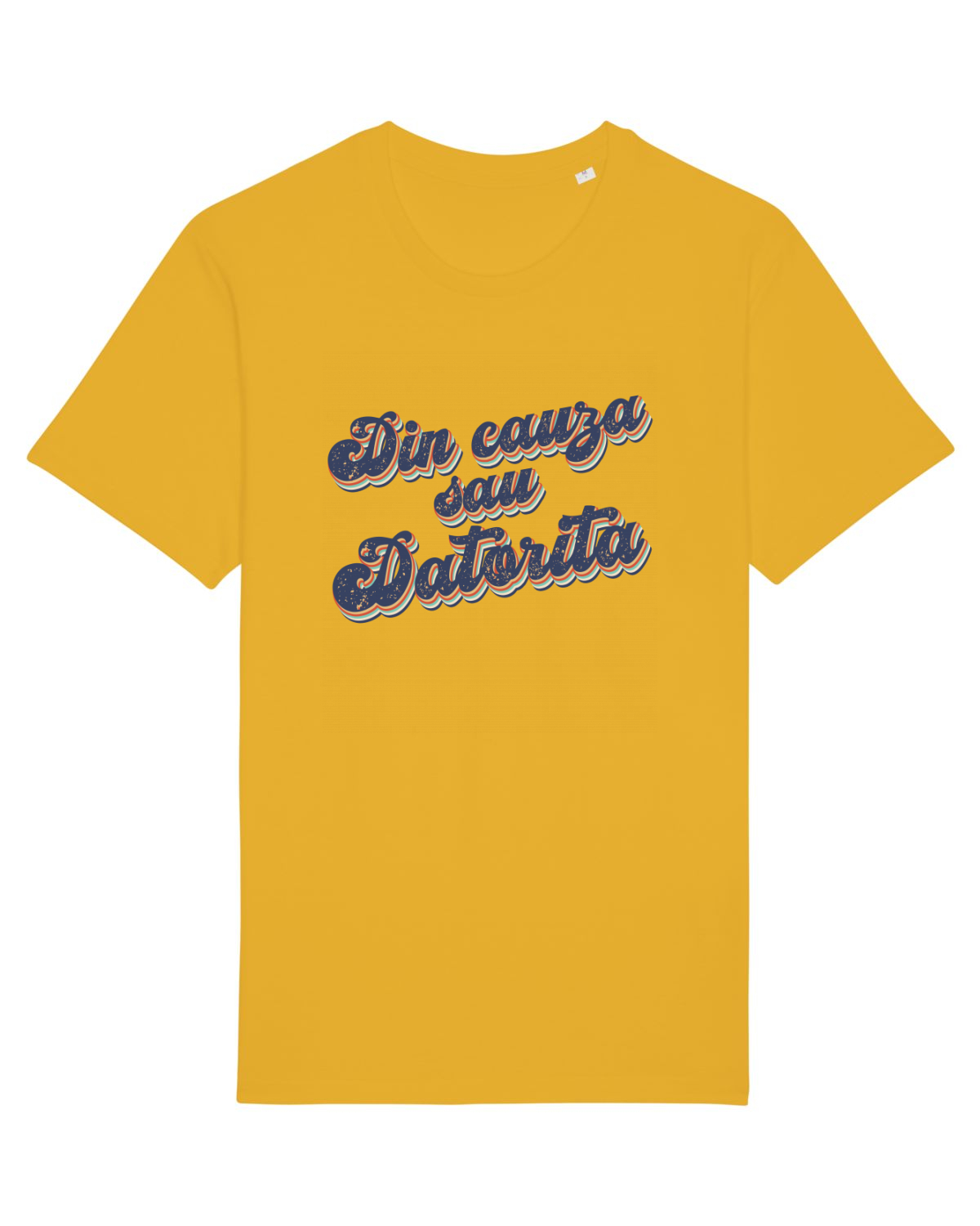 Tricou mânecă scurtă Unisex Rocker Spectra Yellow