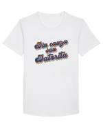 Din cauza sau datorita Tricou mânecă scurtă guler larg Bărbat Skater