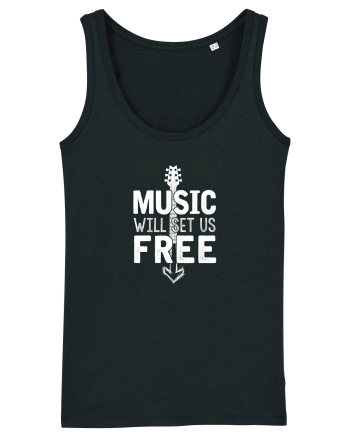 Music will set us free. Black