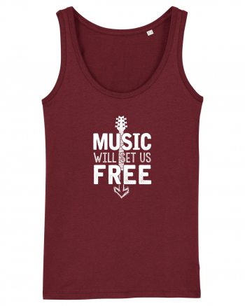 Music will set us free. Burgundy