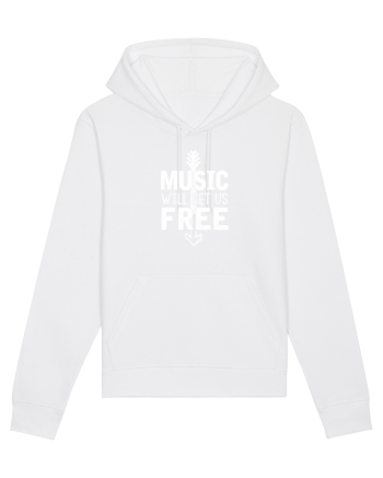 Music will set us free. White