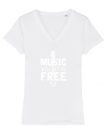 Music will set us free. White