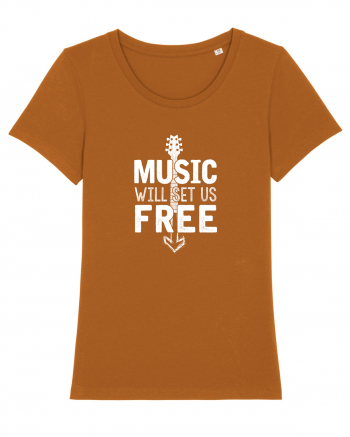 Music will set us free. Roasted Orange