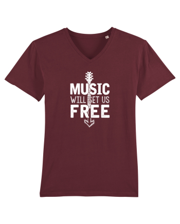 Music will set us free. Burgundy