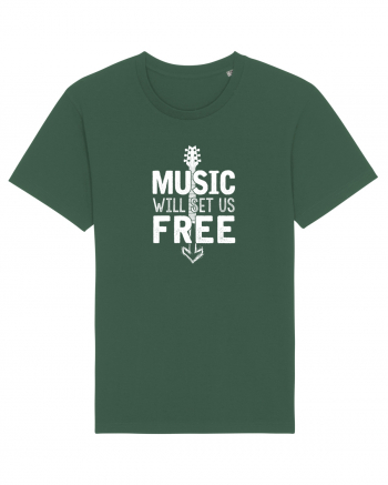Music will set us free. Bottle Green