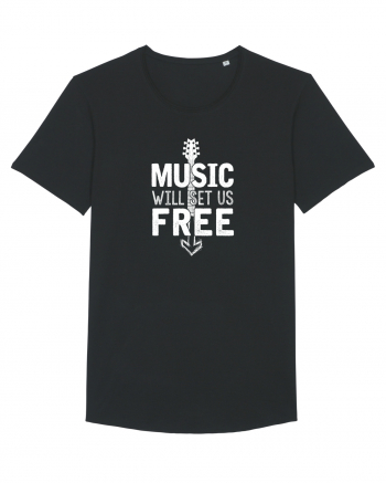 Music will set us free. Black