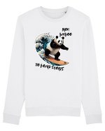 BAMBOO PANDA - V1 Bluză mânecă lungă Unisex Rise
