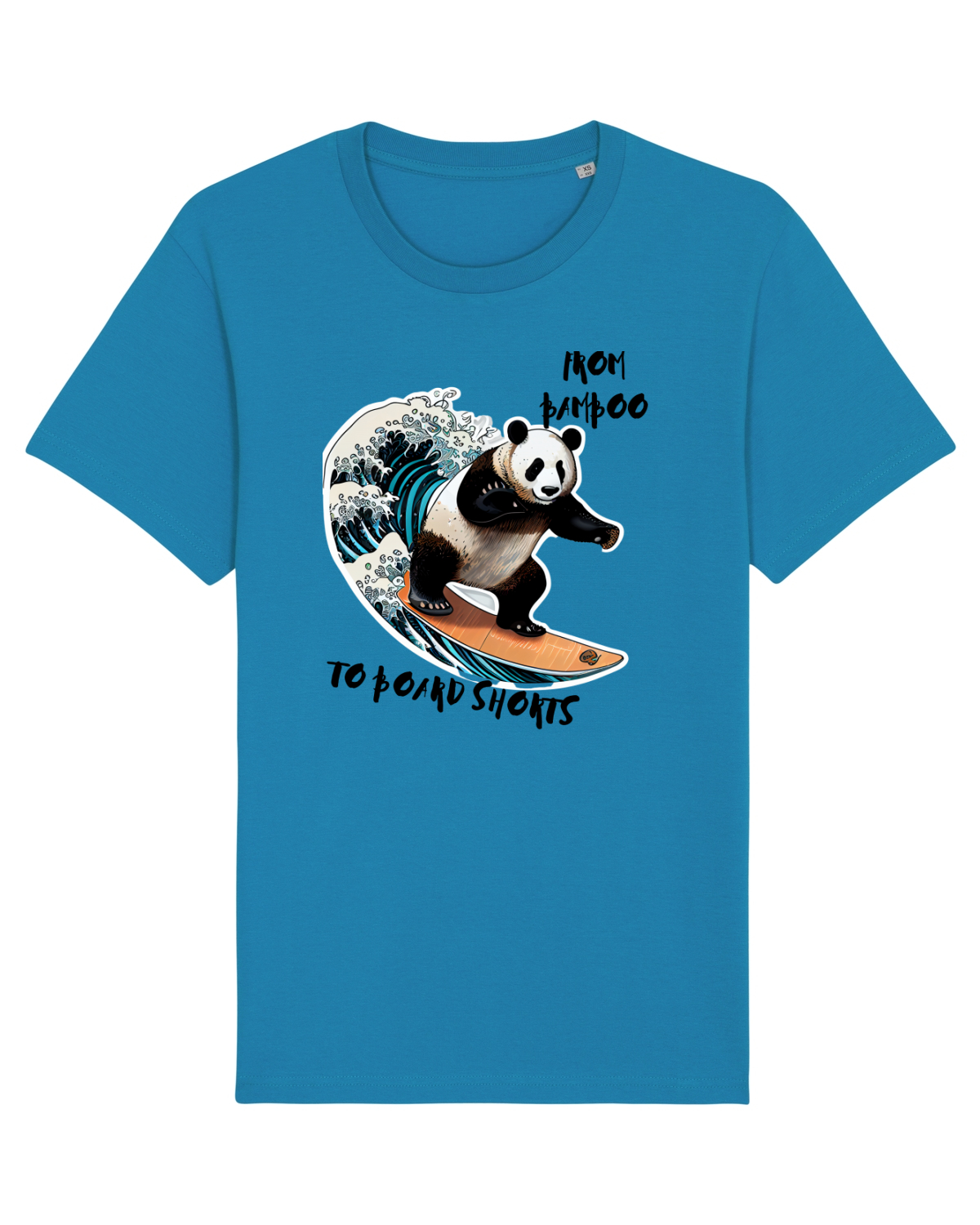 Tricou mânecă scurtă Unisex Rocker Azur