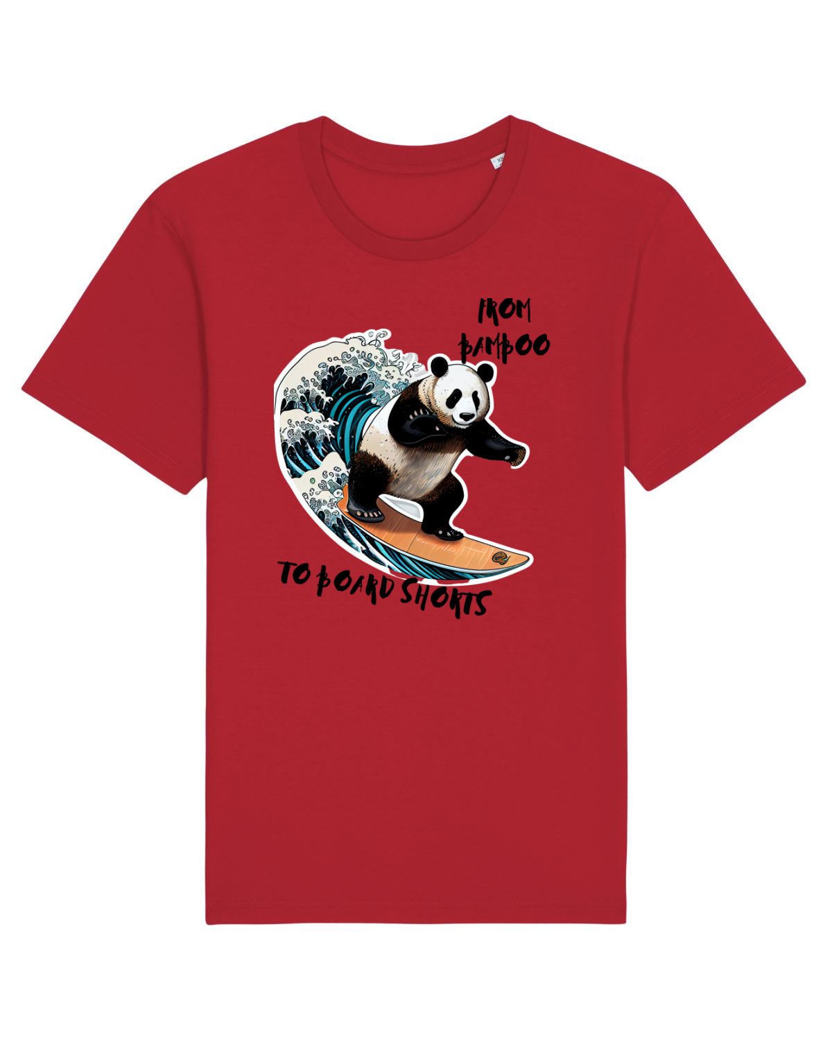 Tricou mânecă scurtă Unisex Rocker Red