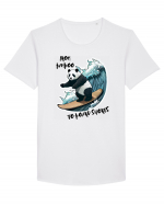 BAMBOO PANDA - V2 Tricou mânecă scurtă guler larg Bărbat Skater