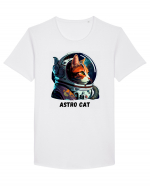 ASTRO CAT - V1 Tricou mânecă scurtă guler larg Bărbat Skater