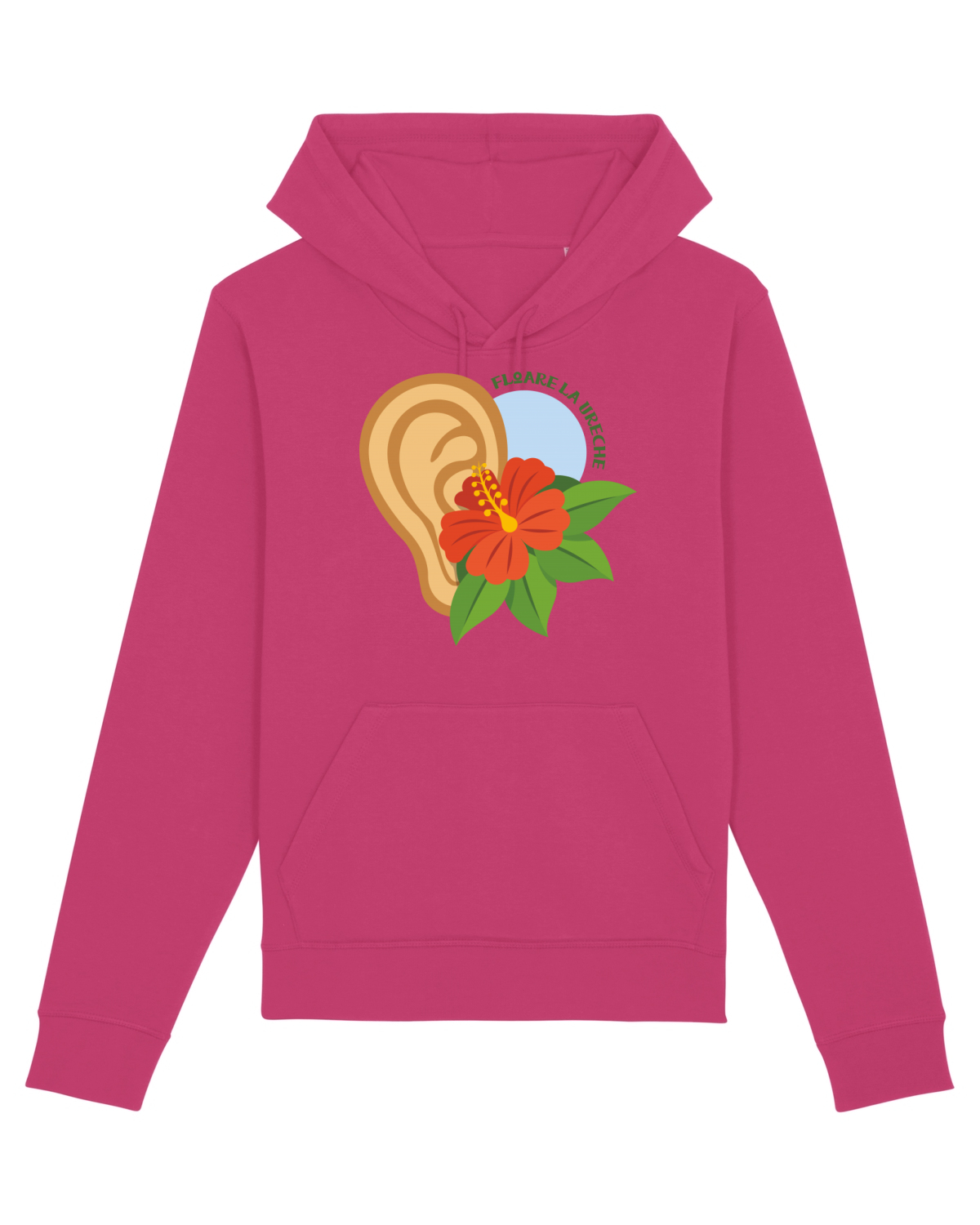 Hanorac Unisex Drummer Raspberry