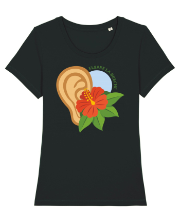 Floare la ureche Black