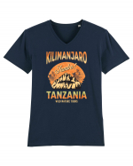 Kilimanjaro - Jambo - Tanzania Tricou mânecă scurtă guler V Bărbat Presenter