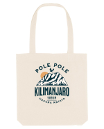 Kilimanjaro - Pole pole - Hakuna matata Sacoșă textilă