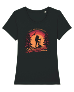 Kilimanjaro - Pole pole champion Tricou mânecă scurtă guler larg fitted Damă Expresser