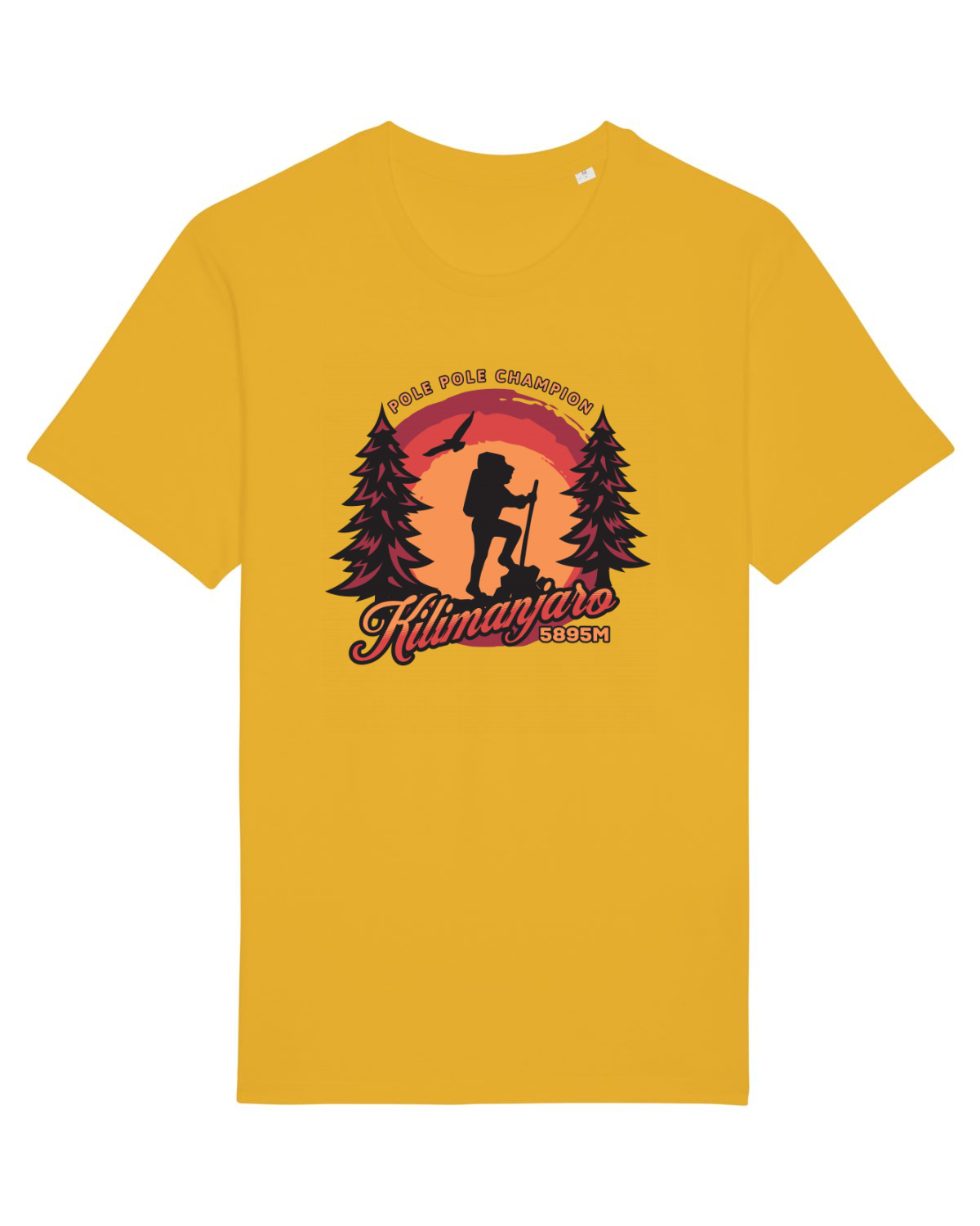 Tricou mânecă scurtă Unisex Rocker Spectra Yellow