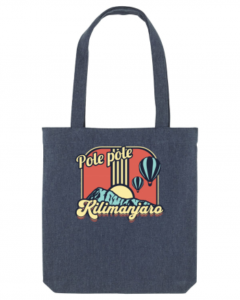 Kilimanjaro - Retro Pole pole Midnight Blue