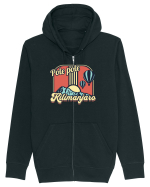 Kilimanjaro - Retro Pole pole Hanorac cu fermoar Unisex Connector
