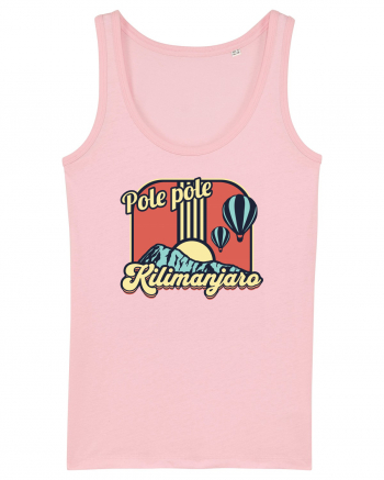 Kilimanjaro - Retro Pole pole Cotton Pink