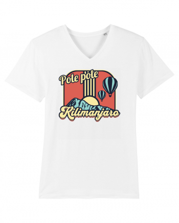 Kilimanjaro - Retro Pole pole White