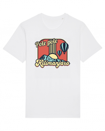 Kilimanjaro - Retro Pole pole White