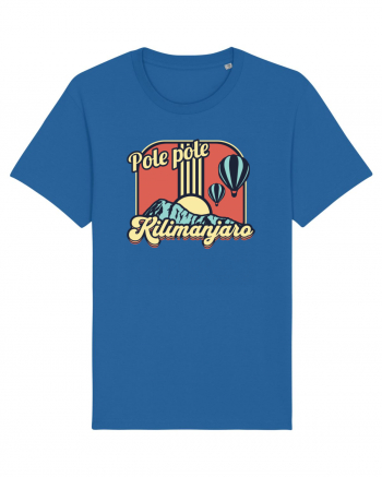 Kilimanjaro - Retro Pole pole Royal Blue