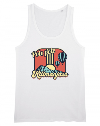 Kilimanjaro - Retro Pole pole White