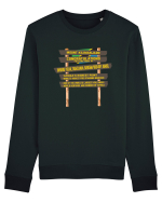Kilimanjaro - Uhuru Peak Sign Bluză mânecă lungă Unisex Rise