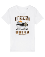 The adventure - Kilimanjaro - Uhuru Peak Tricou mânecă scurtă  Copii Mini Creator