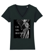 I Can I Will End Of Story Tricou mânecă scurtă guler V Damă Evoker