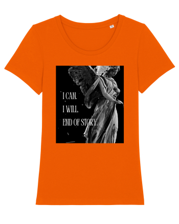 I Can I Will End Of Story Bright Orange
