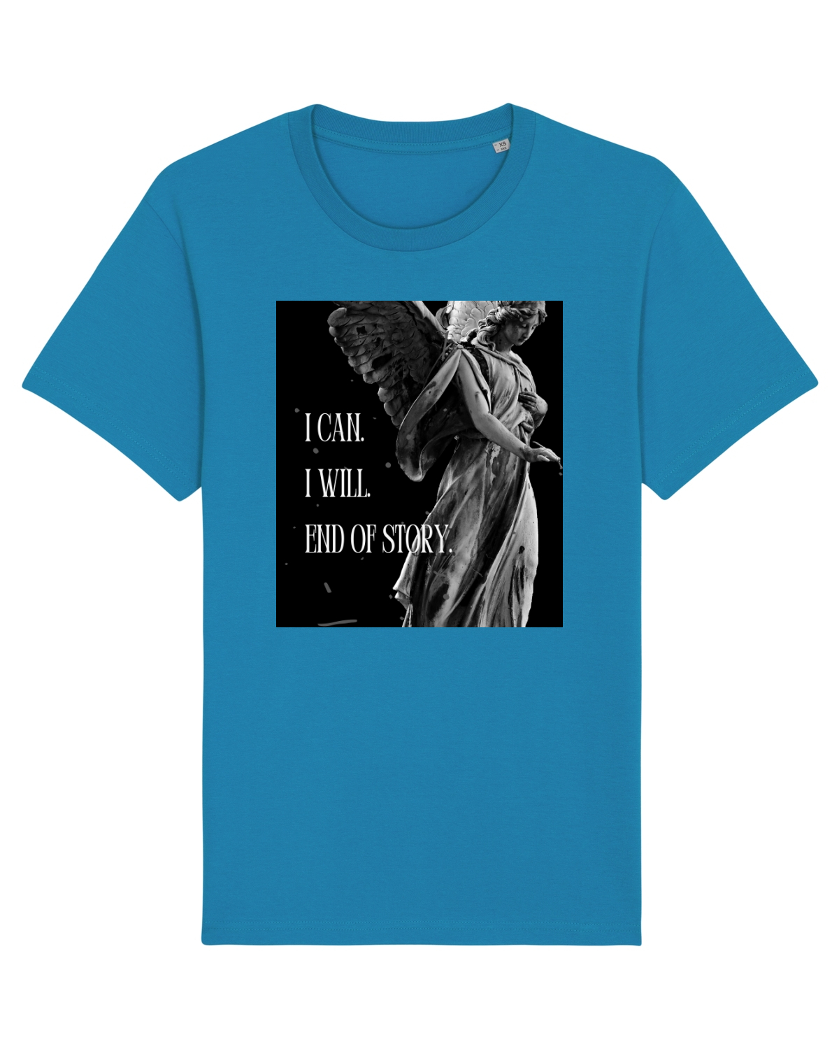 Tricou mânecă scurtă Unisex Rocker Azur