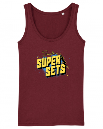 Practice super sets Burgundy