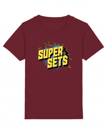 Practice super sets Burgundy