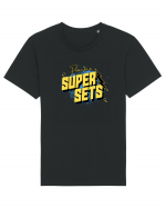 Practice super sets Tricou mânecă scurtă Unisex Rocker