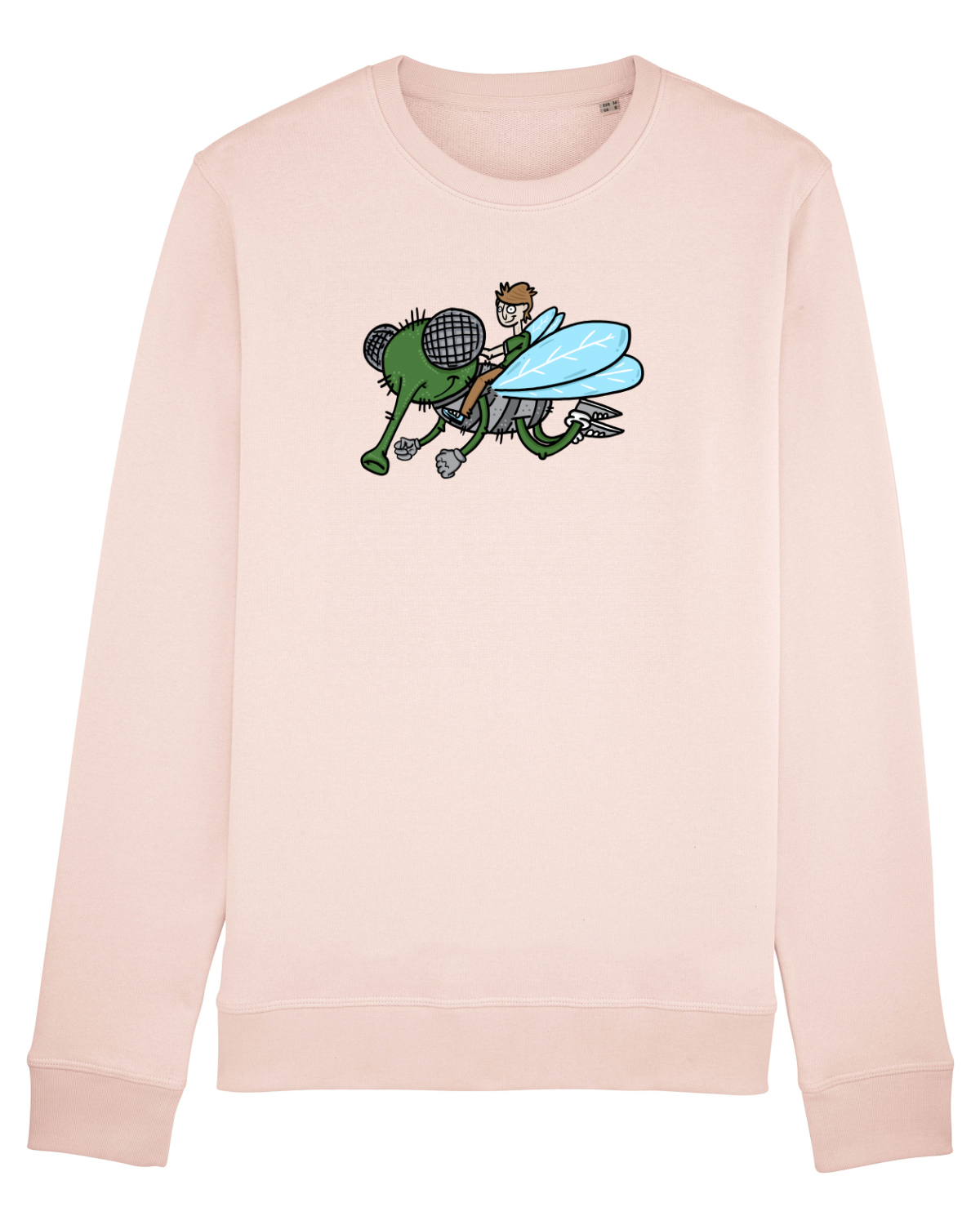 Bluză mânecă lungă Unisex Rise Candy Pink
