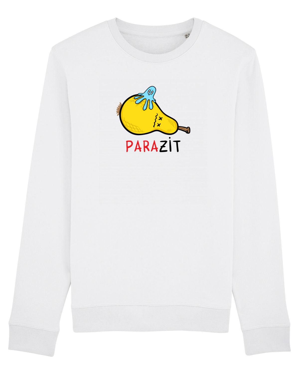 Bluză mânecă lungă Unisex Rise White