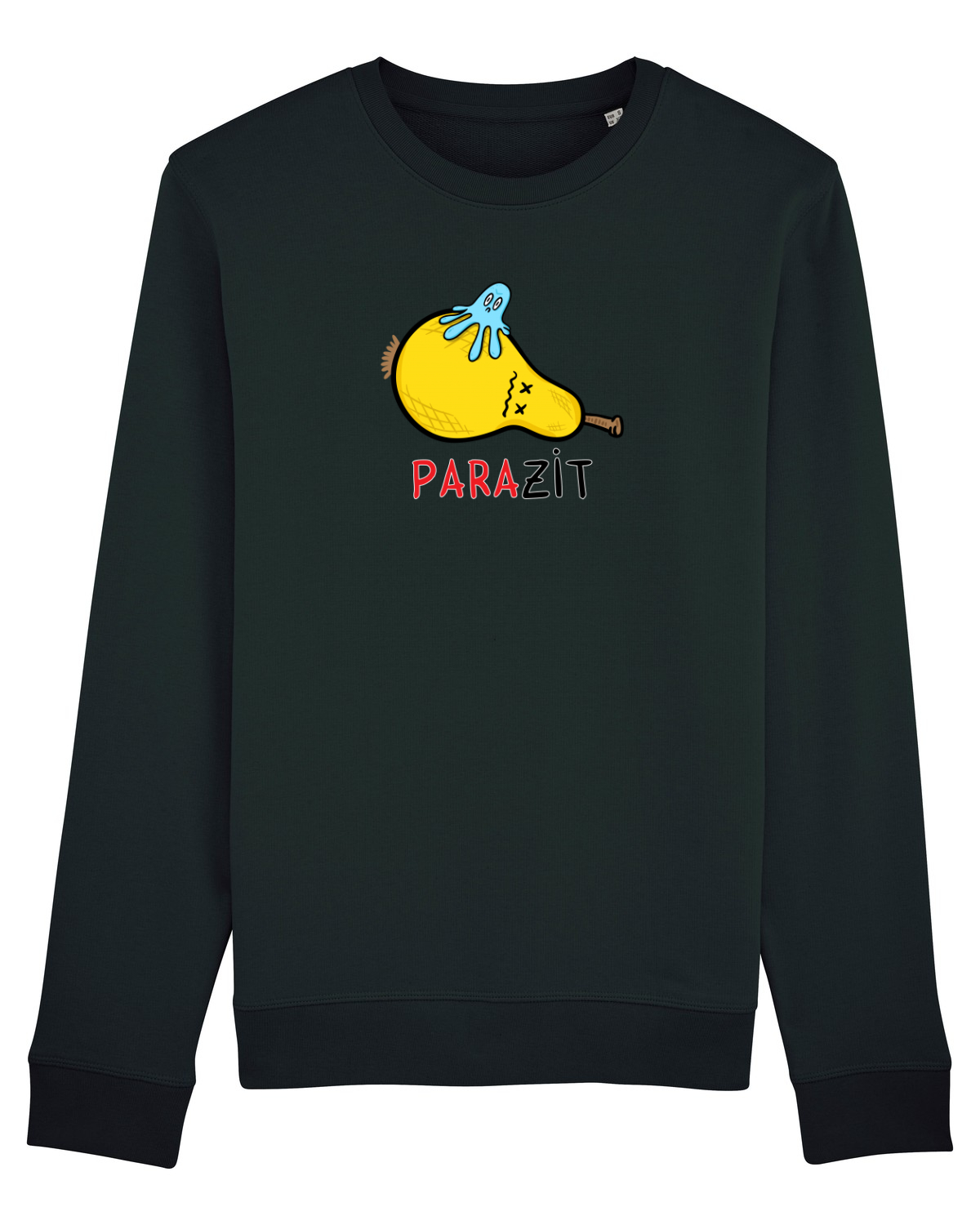 Bluză mânecă lungă Unisex Rise Black