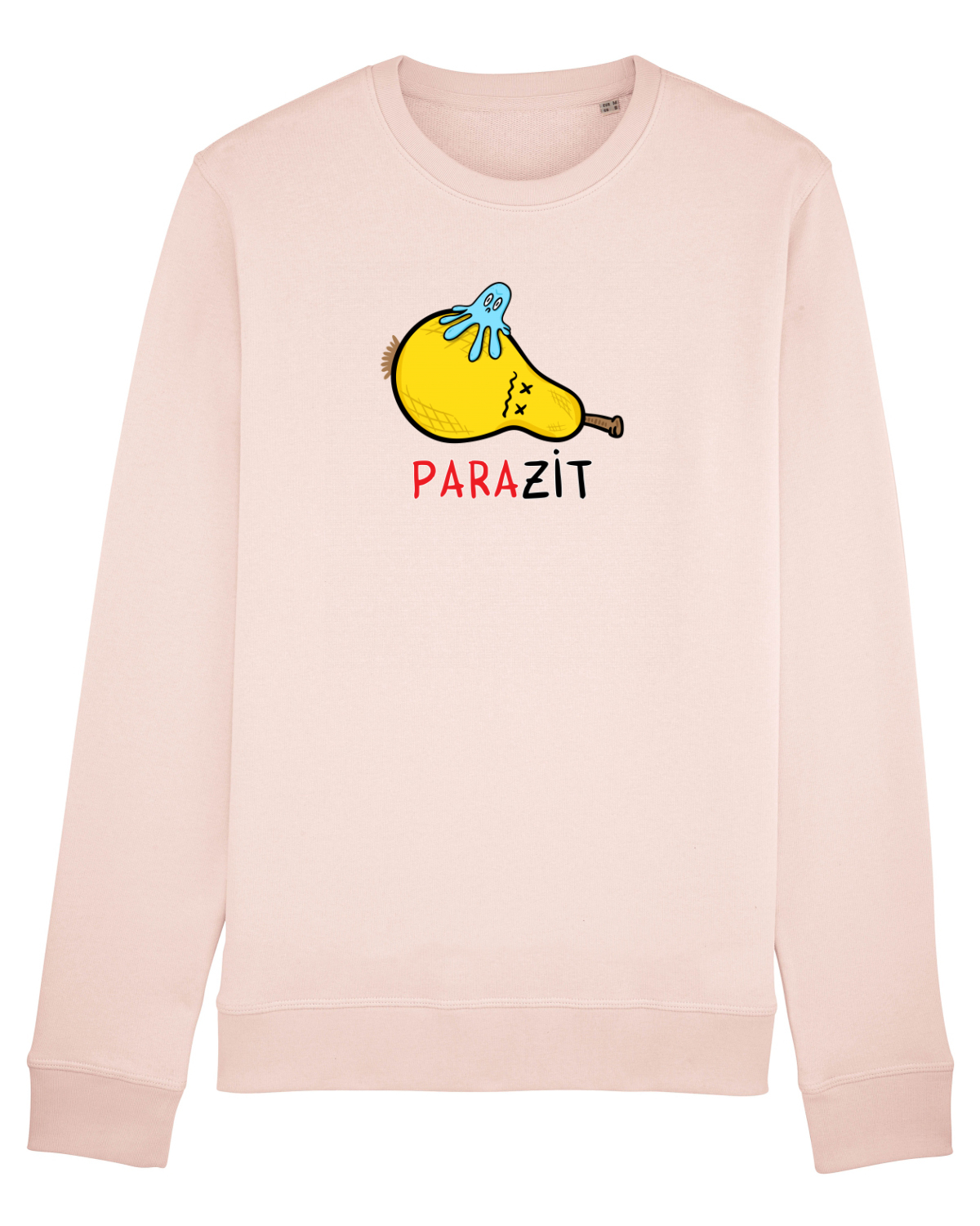 Bluză mânecă lungă Unisex Rise Candy Pink