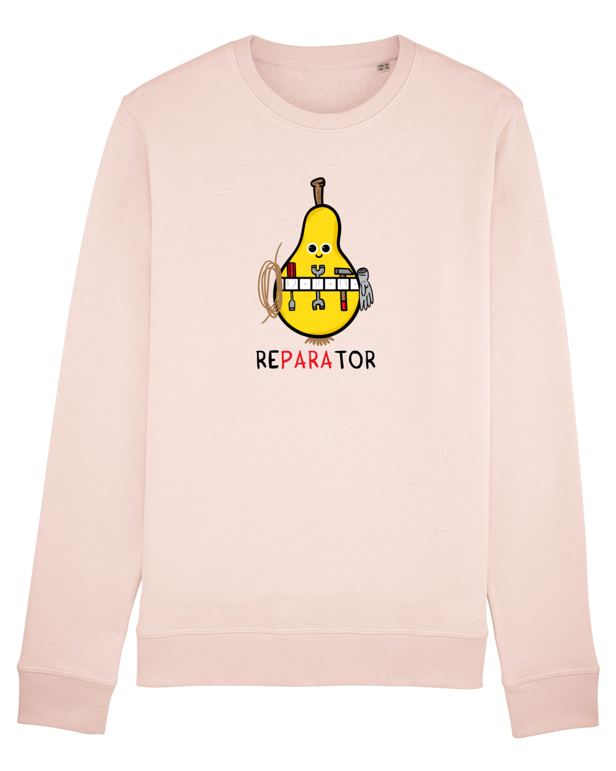 Bluză mânecă lungă Unisex Rise Candy Pink