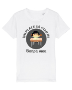Îmi place să stau în banca mea - ea Tricou mânecă scurtă  Copii Mini Creator