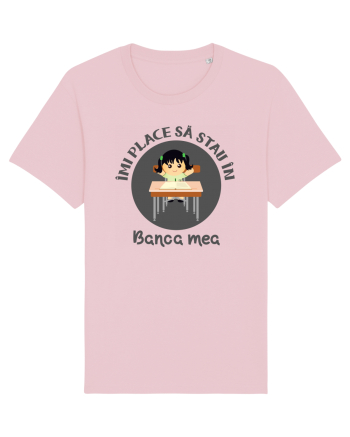 Îmi place să stau în banca mea - ea Cotton Pink